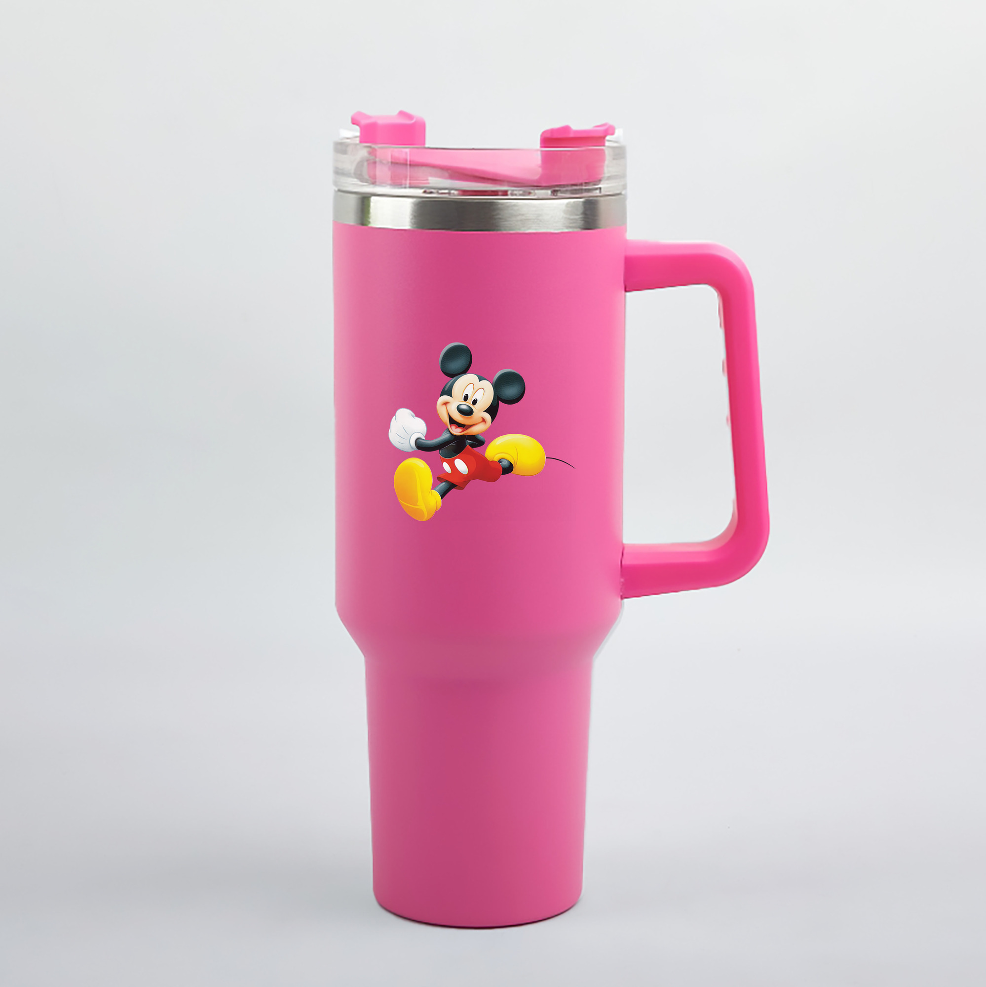 （画像用） ミッキーマウス Mickey Mouse 1200mL車用タンブラー（カラープリント）